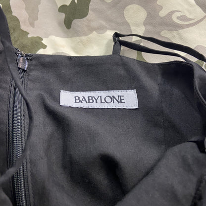BABYLONE　バビロン　キャミワンピース　未使用品　黒　ブラック　Fサイズ