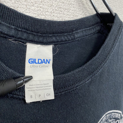 GILDAN　半袖プリントTシャツ　パロディT　got chocolate?　黒　ブラック　Sサイズ