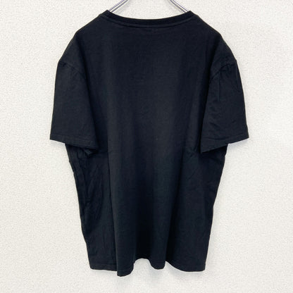古着 used　ランディ ワトソン　半袖映画プリントTシャツ　カジュアル　レトロデザイン　クルーネック　黒　ブラック　XLサイズ
