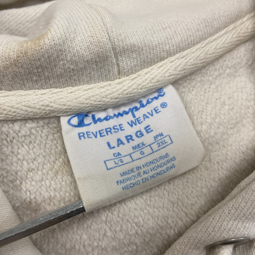 Champion　チャンピオン　リバースウィーブ　スウェットパーカー/フーディー　白　ホワイト　Lサイズ