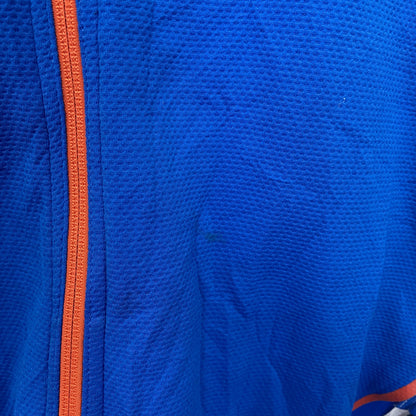 adidas　アディダス　トラックジャケット/ジャージ　パフォーマンスロゴ　青　ブルー　