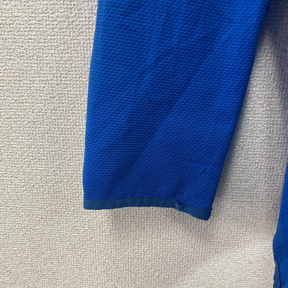adidas　アディダス　トラックジャケット/ジャージ　パフォーマンスロゴ　青　ブルー　