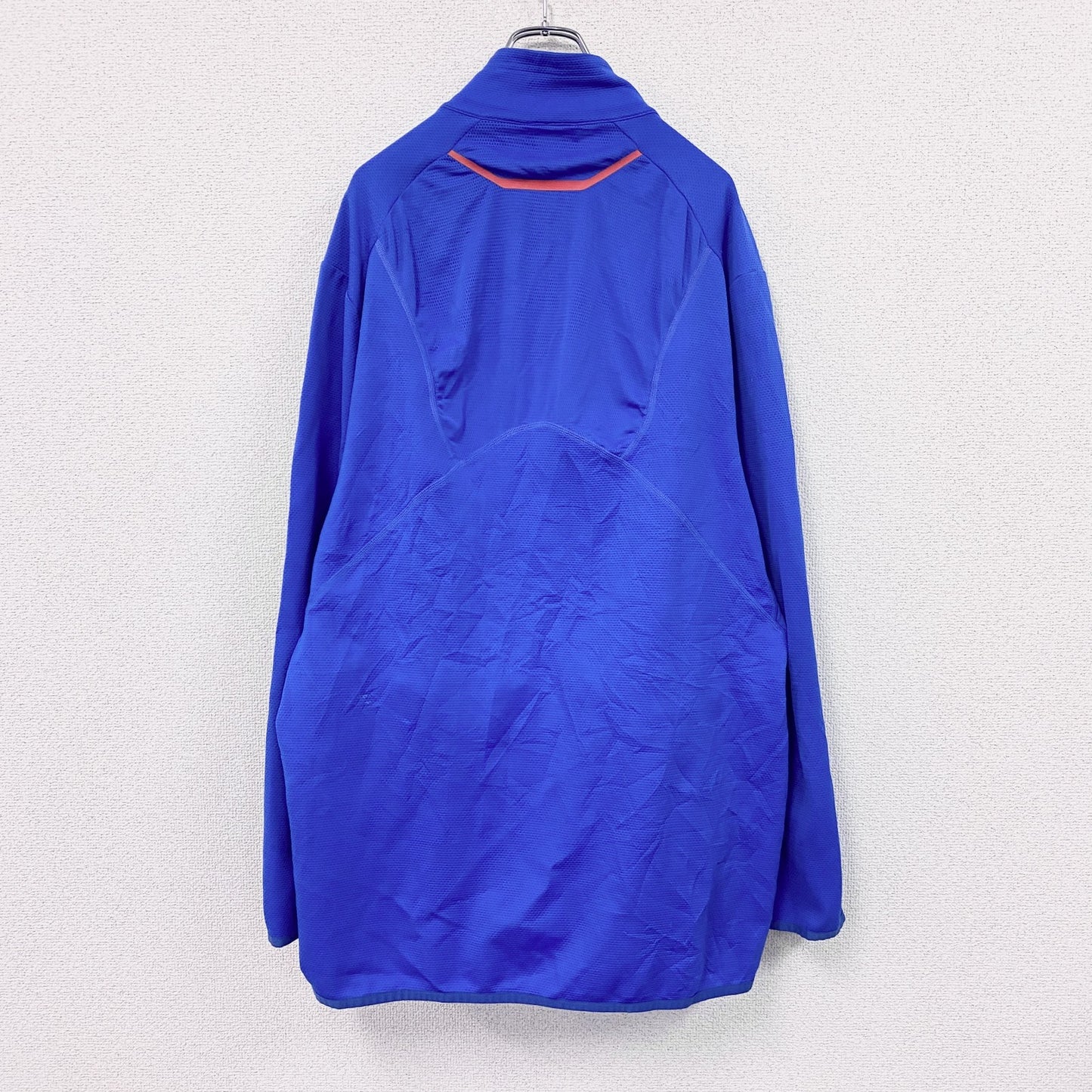 adidas　アディダス　トラックジャケット/ジャージ　パフォーマンスロゴ　青　ブルー　
