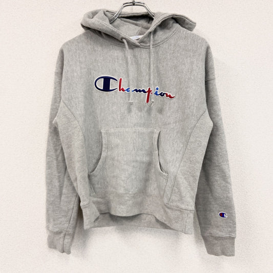 Champion　チャンピオン　リバースウィーブ　スウェットパーカー/フーディー　灰色　グレー　Sサイズ