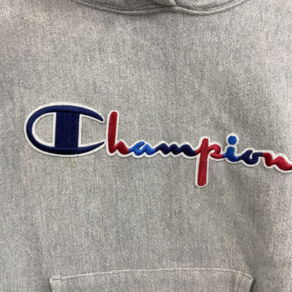 Champion　チャンピオン　リバースウィーブ　スウェットパーカー/フーディー　灰色　グレー　Sサイズ