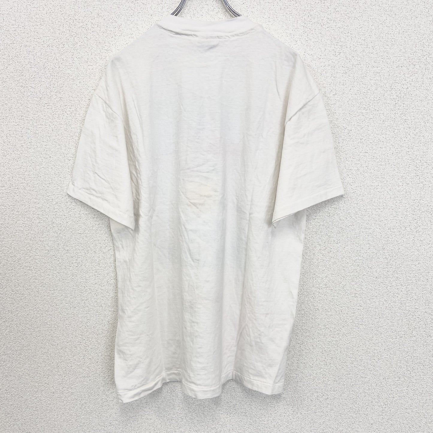 古着 used　Hanes　ヘインズ　半袖プリントTシャツ　ペプシコーラ　シングルステッチ　90s　クルーネック　白　Lサイズ