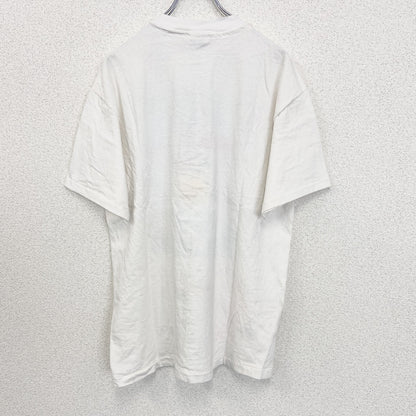 古着 used　Hanes　ヘインズ　半袖プリントTシャツ　ペプシコーラ　シングルステッチ　90s　クルーネック　白　Lサイズ