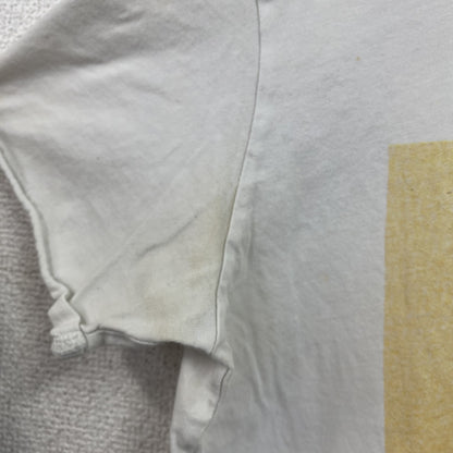 半袖プリントTシャツ　白　ホワイト