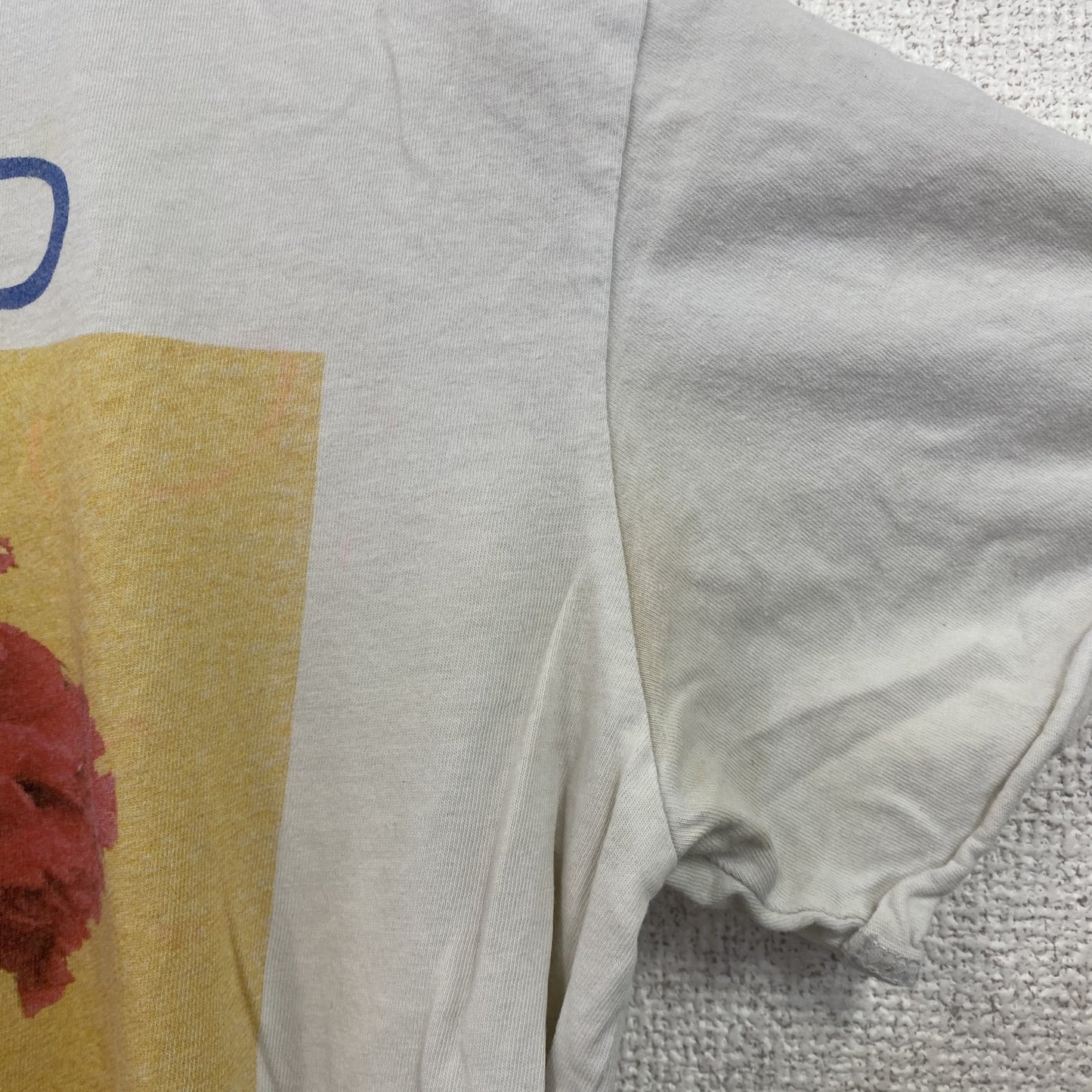 半袖プリントTシャツ　白　ホワイト