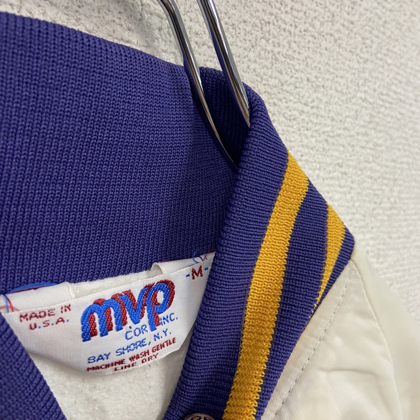 MVP　スタジャン/スタジアムジャケット　白　ホワイト　Mサイズ