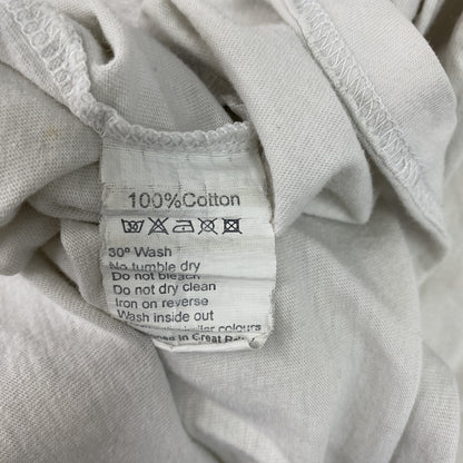 半袖プリントTシャツ　白　ホワイト
