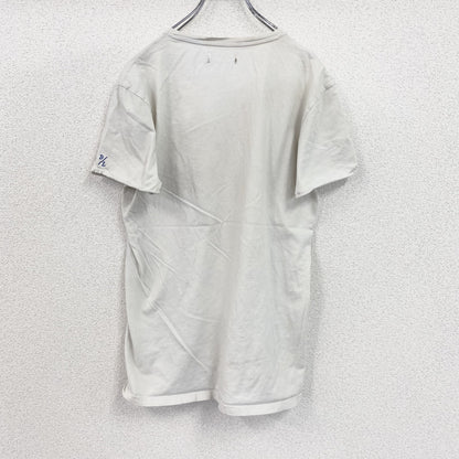 半袖プリントTシャツ　白　ホワイト