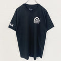 古着 used　Champion　チャンピオン　半袖ワンポイントプリントTシャツ　SHSM TITANS　黒　春夏服　Lサイズ