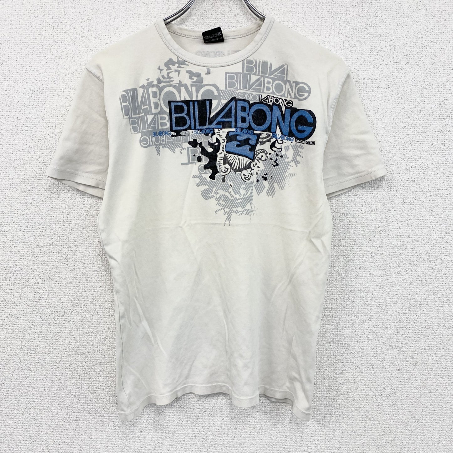 Billabong　ビラボン　半袖プリントTシャツ　白　ホワイト　2XLサイズ