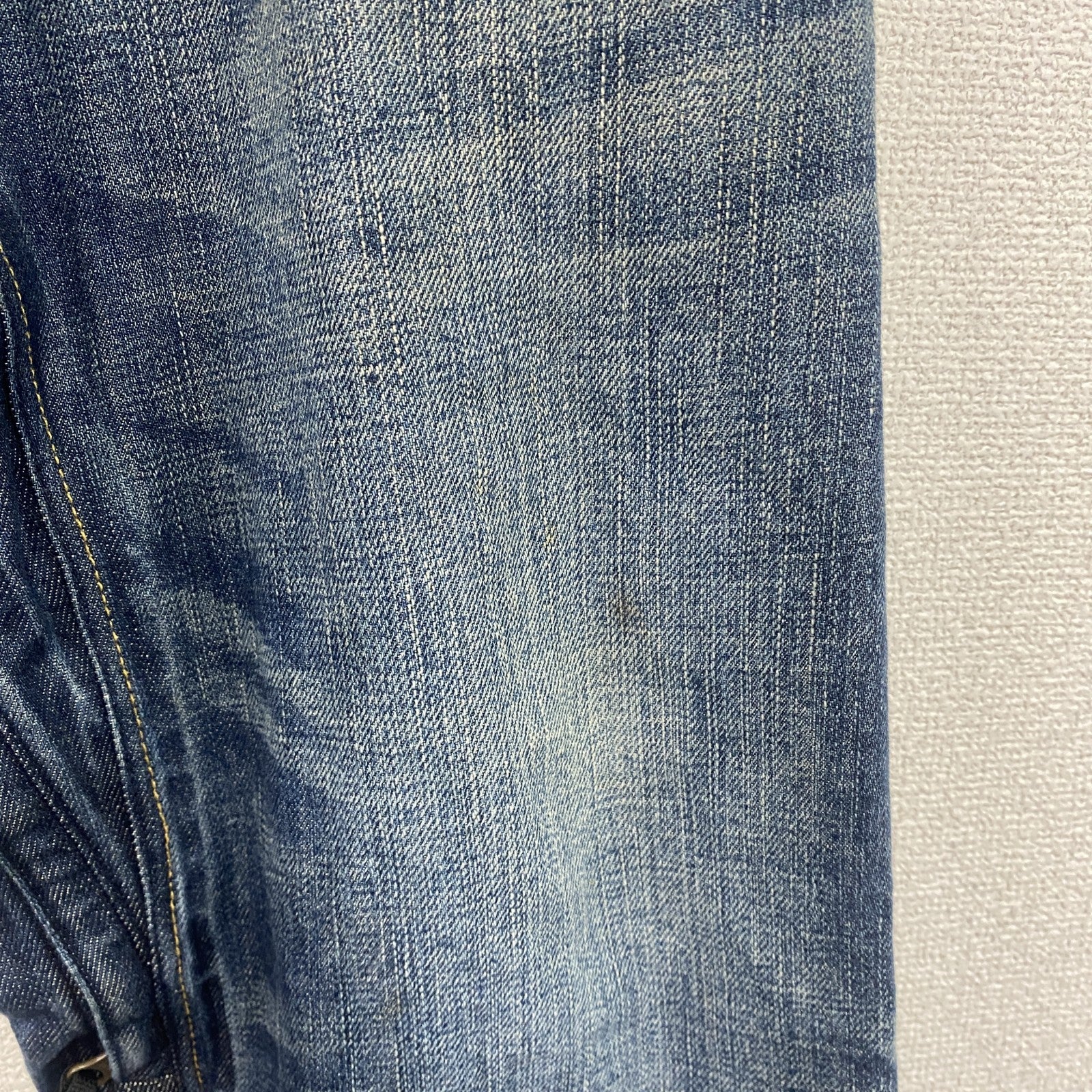 241　TWO FOR ONE　GORE-TEX　デニムパンツ/ジーンズ　スノーパンツ　縦落ち　フェード　インディゴ　XLサイズ