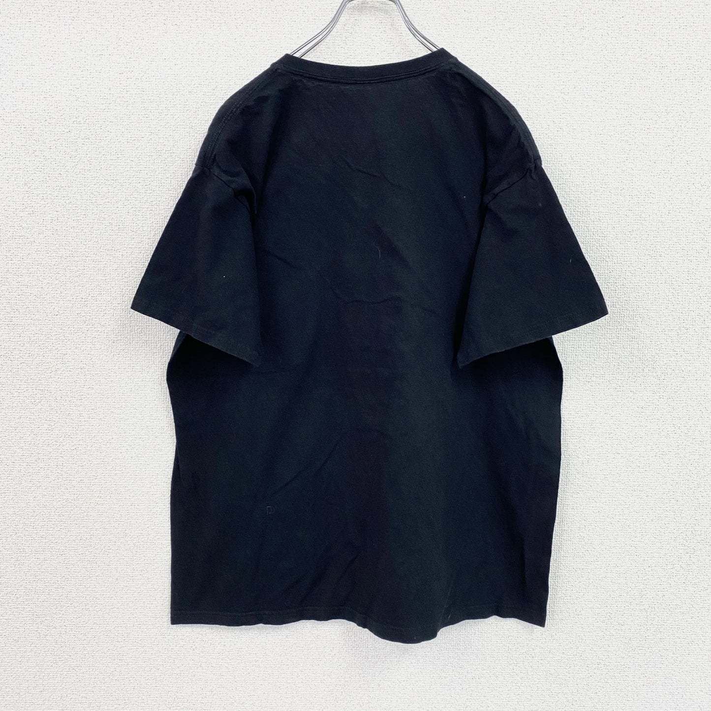 90s～　anvil　アンヴィル　半袖プリントモンスターTシャツ　クルーネック　ヴィンテージ　黒　ブラック　XLサイズ