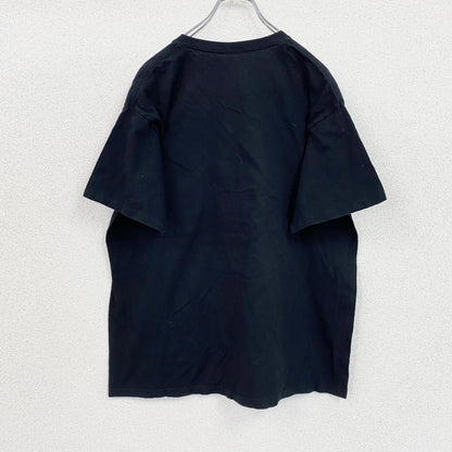 90s～　anvil　アンヴィル　半袖プリントモンスターTシャツ　クルーネック　ヴィンテージ　黒　ブラック　XLサイズ