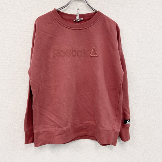 Reebok　リーボック　スウェット/トレーナー　フェード　赤　レッド　Lサイズ