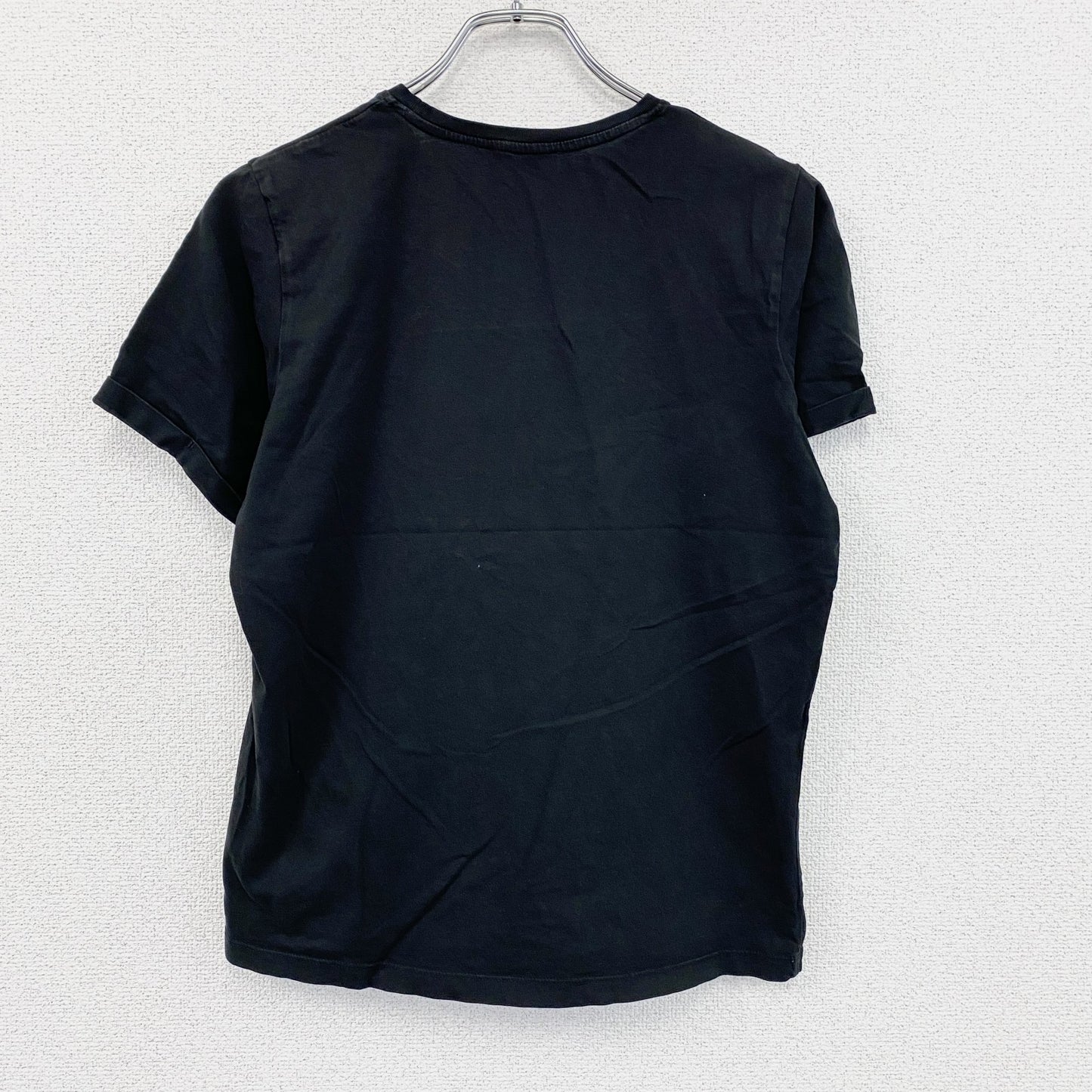 LOAVIES　ロヴィース　半袖プリントTシャツ　Panthers　アーチプリント　黒　ブラック　Mサイズ
