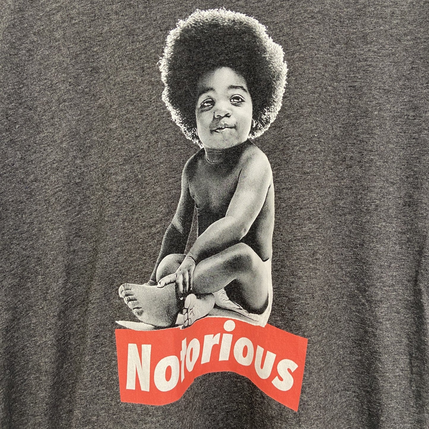 古着 used　OLD NAVY　半袖プリントTシャツ　赤ちゃん　カジュアルデザイン　クルーネック　グレー　レトロ　Sサイズ
