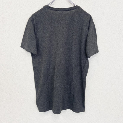 古着 used　OLD NAVY　半袖プリントTシャツ　赤ちゃん　カジュアルデザイン　クルーネック　グレー　レトロ　Sサイズ