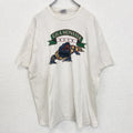 古着 used　Hanes　ヘインズ　半袖プリントTシャツ　カジュアル　シングルステッチ　90s　クルーネック　ベージュ　Lサイズ