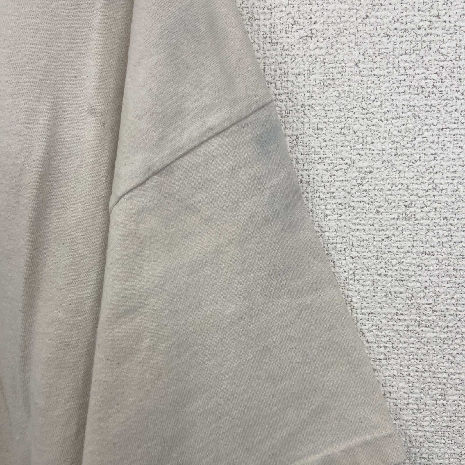 古着 used　Hanes　ヘインズ　半袖プリントTシャツ　カジュアル　シングルステッチ　90s　クルーネック　ベージュ　Lサイズ