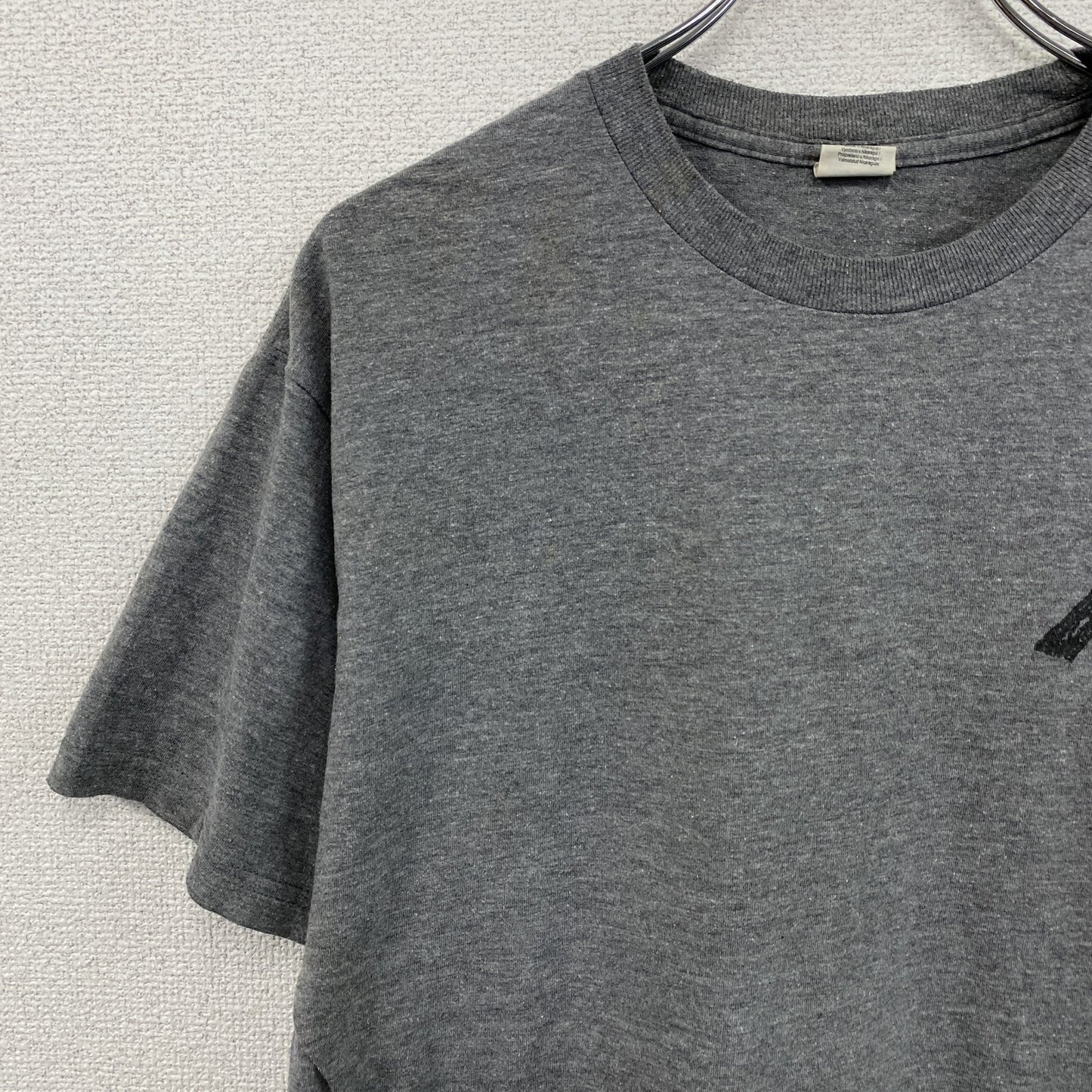 GILDAN　ギルダン　半袖プリントTシャツ　グレー　Lサイズ