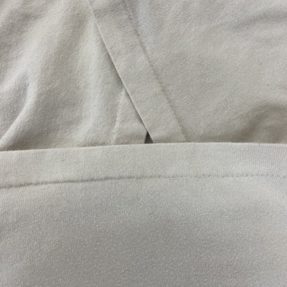 古着 used　Hanes　ヘインズ　半袖プリントTシャツ　カジュアル　シングルステッチ　90s　クルーネック　ベージュ　Lサイズ