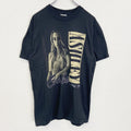 COMEFORT COLOAS　半袖プリントシンガーTシャツ　アシュリー・クック　ビッグデザイン　黒　ブラック　Mサイズ