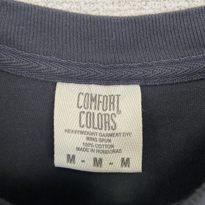 COMEFORT COLOAS　半袖プリントシンガーTシャツ　アシュリー・クック　ビッグデザイン　黒　ブラック　Mサイズ