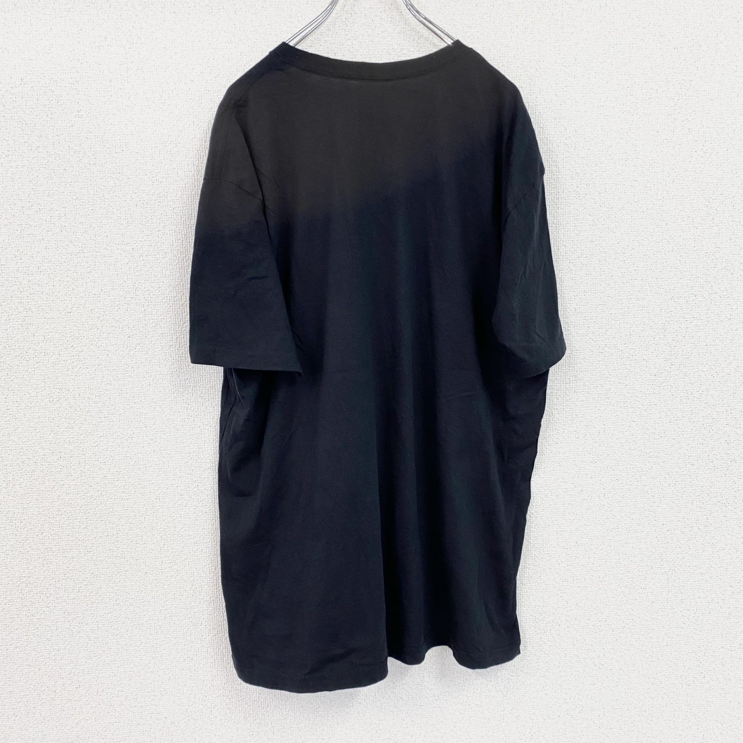 半袖プリントTシャツ　黒　ブラック