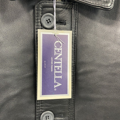 CENTELLA　ラムレザーカーコート　レザージャケット　未使用品　黒　ブラック　Sサイズ