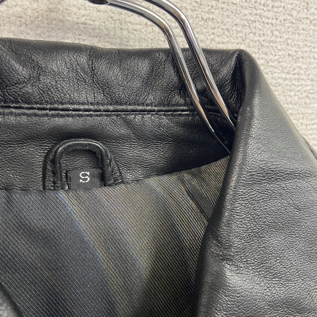CENTELLA　ラムレザーカーコート　レザージャケット　未使用品　黒　ブラック　Sサイズ