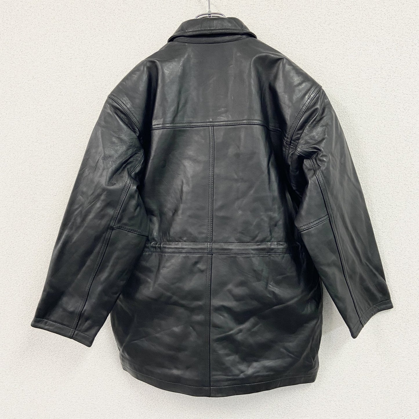 CENTELLA　ラムレザーカーコート　レザージャケット　未使用品　黒　ブラック　Sサイズ