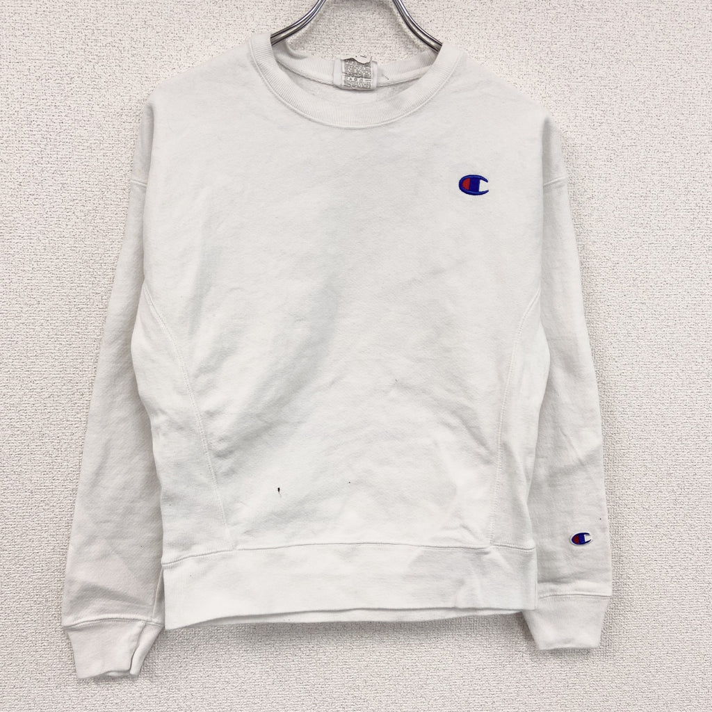 Champion　チャンピオン　リバースウィーブ　スウェット/トレーナー　白　ホワイト　Sサイズ