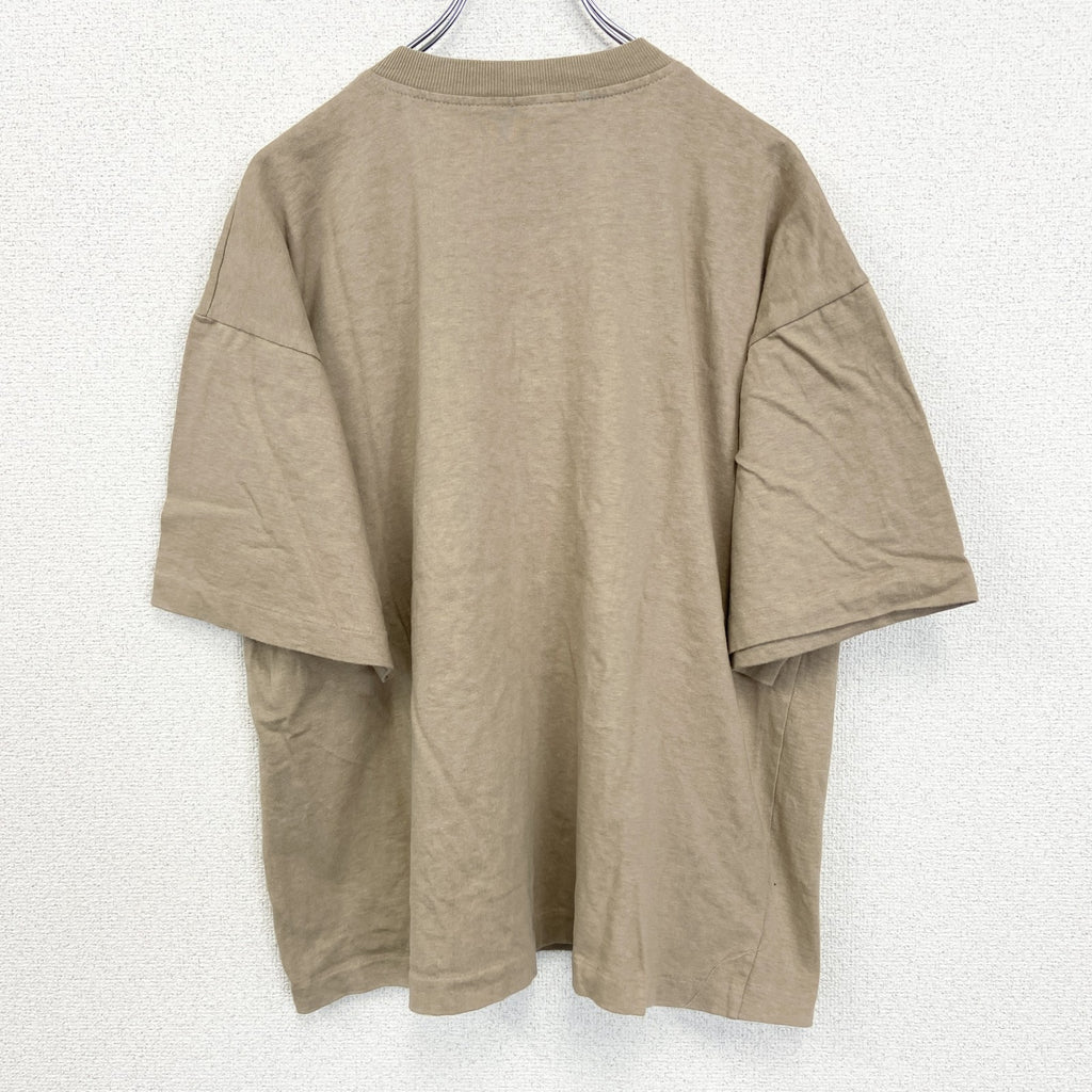 90s　auzzie　半袖プリントTシャツ　ヴィンテージ　シングルステッチ　茶色　XXLサイズ