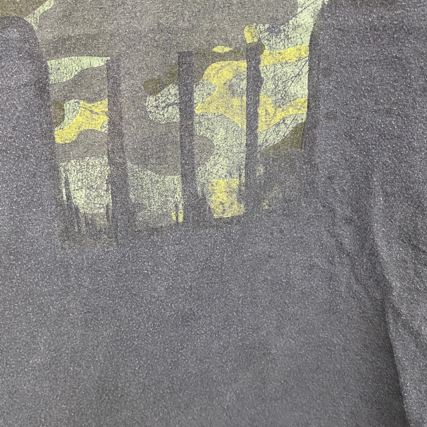 MARVEL　マーベル　半袖プリントTシャツ　フェード　黒　ブラック　XLサイズ