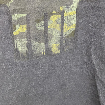 MARVEL　マーベル　半袖プリントTシャツ　フェード　黒　ブラック　XLサイズ