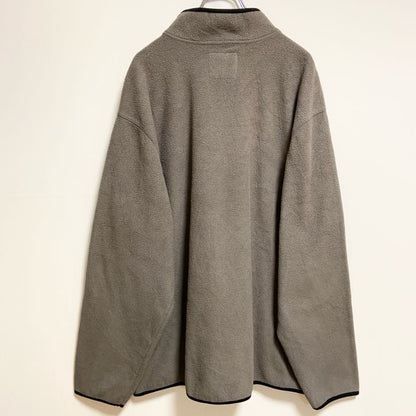 OLD NAVY　オールドネイビー　ハーフジップフリースジャケット　ビッグシルエット　グレー　2XLサイズ