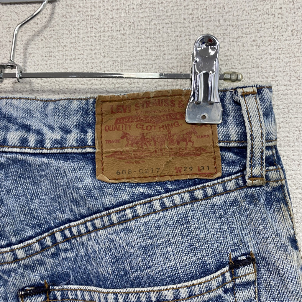 Levi's　リーバイス　608-0217　デニムパンツ/ジーンズ　ジップフライ　インディゴ　W29サイズ