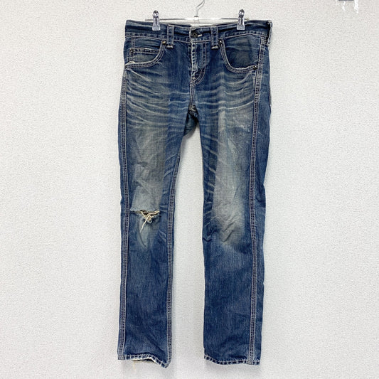 Levi's　リーバイス　ダメージデニムパンツ/ジーンズ　鬼ヒゲ　縦落ち　ジップフライ　インディゴ　32サイズ