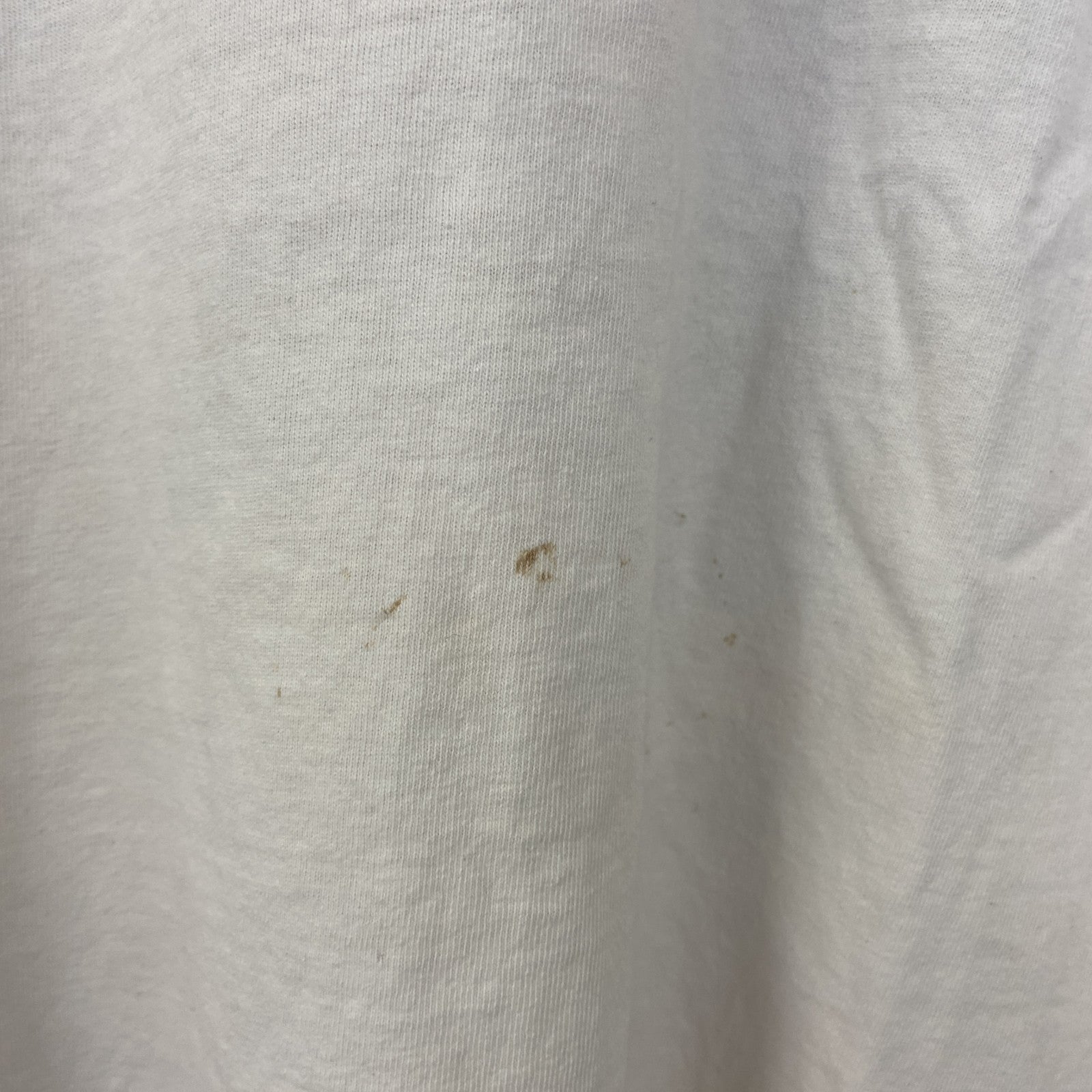 古着 used　半袖プリントTシャツ　ホワイト　白　カジュアルデザイン　クルーネック　シングルステッチ　90s　レトロ　Lサイズ