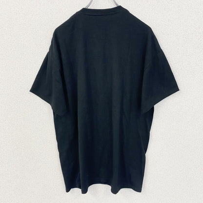 古着 used　GILDAN　ギルダン　半袖アニマルデザインTシャツ　トラ　Tiger　動物　ラインストーン　黒　Lサイズ