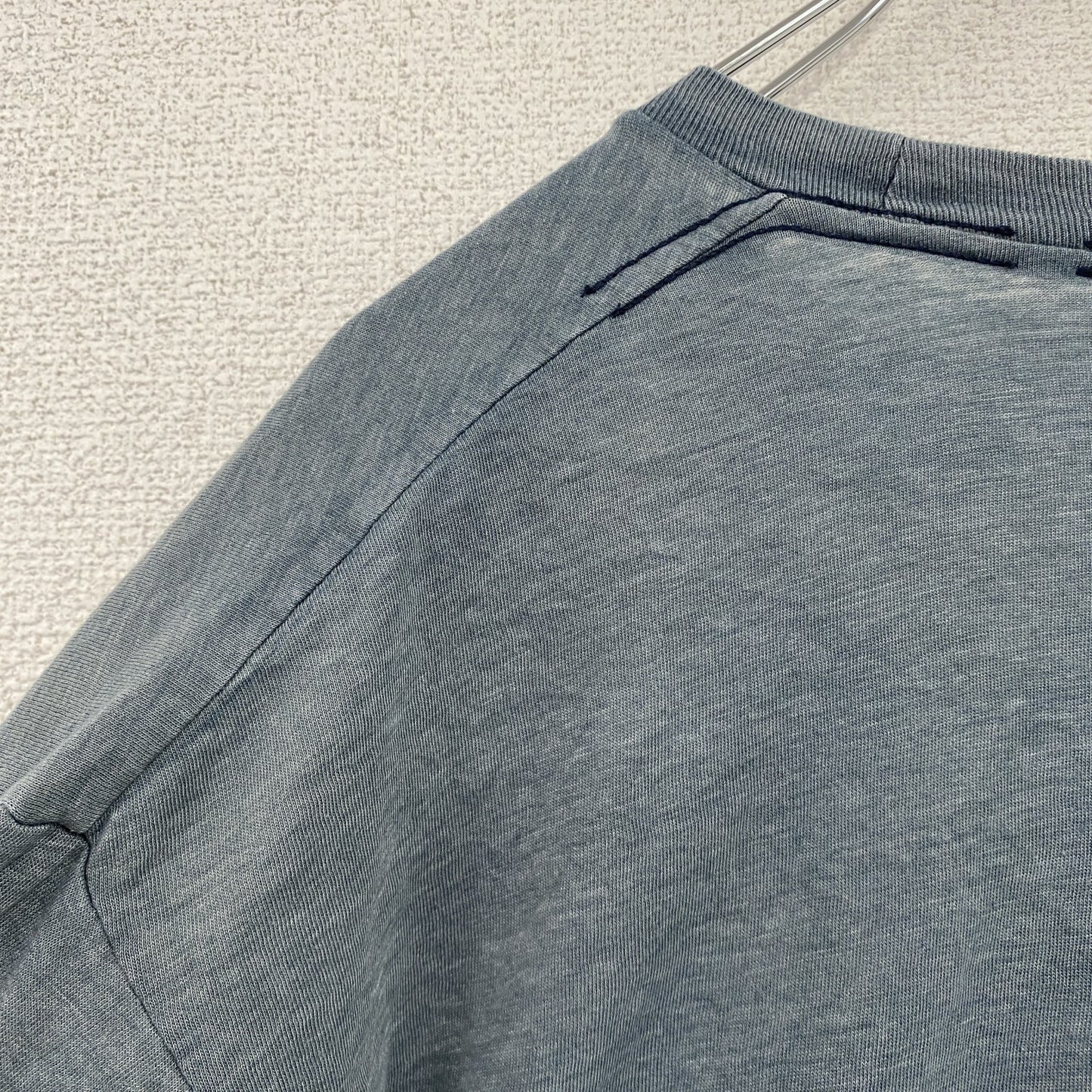 MARVEL COMICS　マーベル　半袖プリントTシャツ　フェード　紺　ネイビー