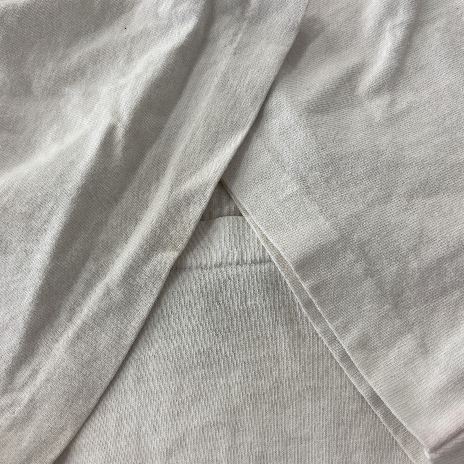 古着 used　半袖プリントTシャツ　ホワイト　白　カジュアルデザイン　クルーネック　シングルステッチ　90s　レトロ　Lサイズ