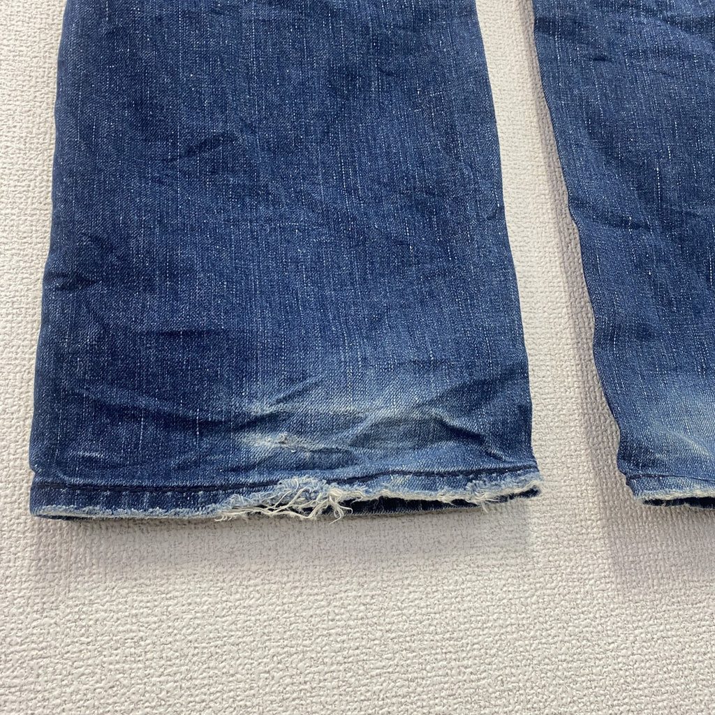 GAP JEANS　ギャップ　デニムパンツ/ジーンズ　ジップフライ　縦落ち　フラップポケット　インディゴ　34サイズ