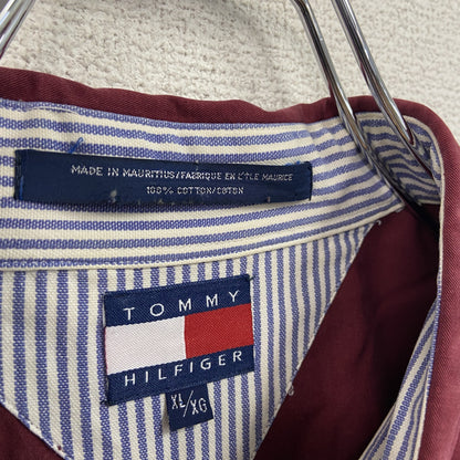 TOMMY HILFIGER　トミーヒルフィガー　長袖シャツ　赤　レッド　XLサイズ