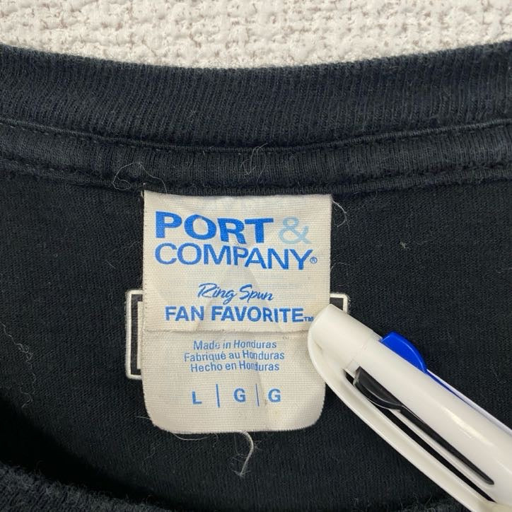 古着 used　MARVEL　マーベル　PORT&COMPANY　半袖プリントTシャツ　スパイダーマン　映画　黒　Lサイズ