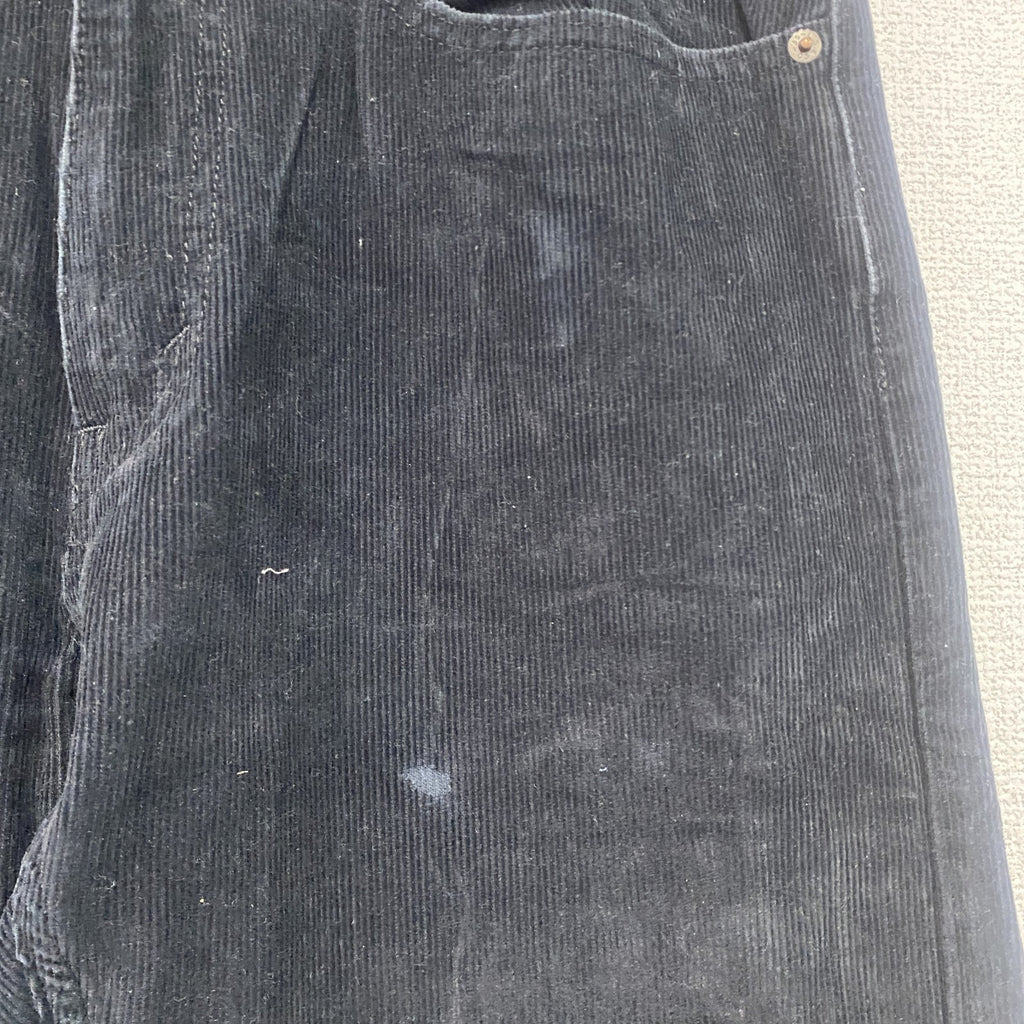Levi's　リーバイス　505　コーデュロイパンツ　ジップフライ　黒　ブラック　W34サイズ